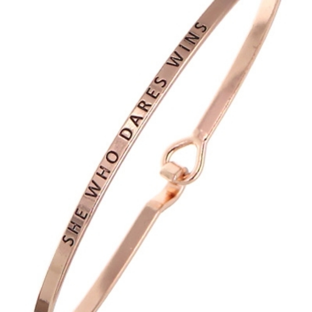 She Who Dares Wins Bracelet